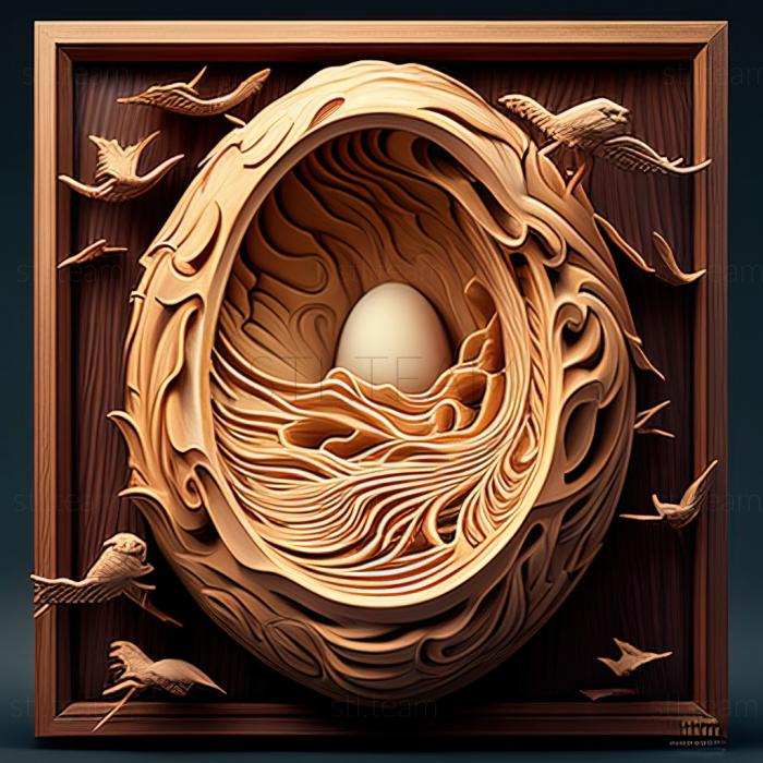 3D модель Вилупи мене, якщо зможеш, захистивши яйце, в якому народилося життя (STL)